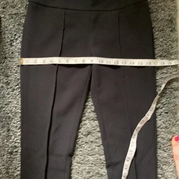 L.A.M.B. Stretch Dress Pants | Seam Detail Down Front Leg | Reverse Tuxedo - Picture 11 of 12